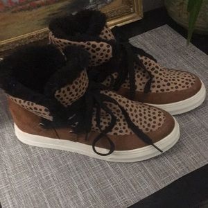 Cheetah Print Sneakers